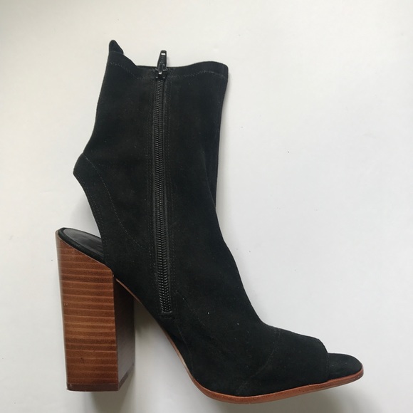 Aldo Shoes - Aldo open toe and heel sock like boots size 8.5